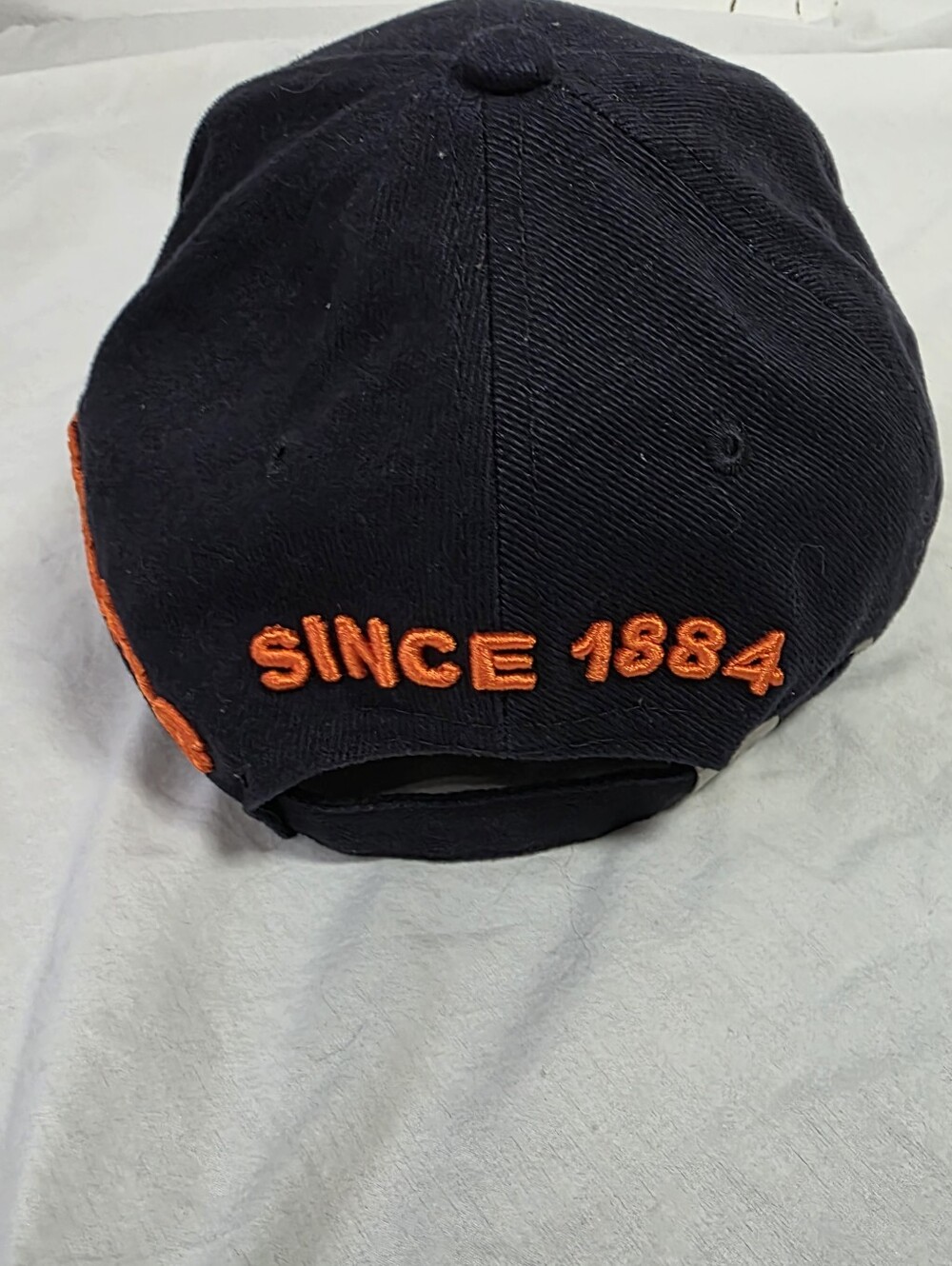 NWOT Breitling Swiss Watch Promotional Hat Blue Orange Embroidered Strapback - Picture 5 of 8